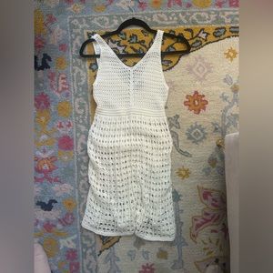 TOPSHOP white crochet dress/ tunic